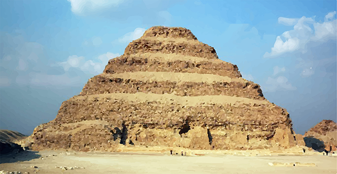 piramide escalonada Saqqara