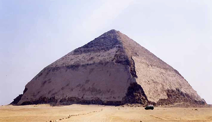 Piramide encorvada Dashur