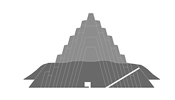 seccion piramide meidum