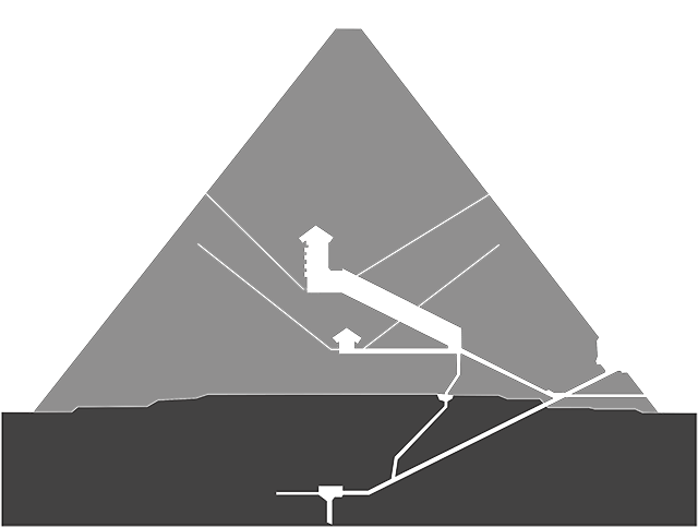 Seccion Piramide Keops