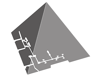 Planta piramide negra Amenemhat III
