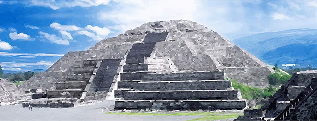 Piramide Luna Teotihuacan