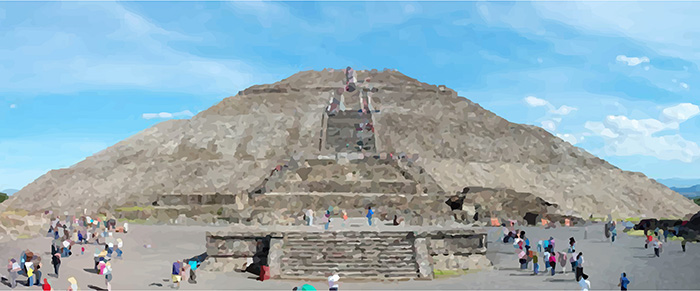 Piramide Sol Teotihuacan