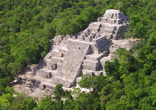 Piramide Calakmul